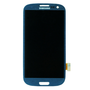 Матрица с тачскрином (модуль) для Samsung Galaxy S3 Metallic синий High Copy в Черкассах