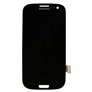 хорошая модель Матрица с тачскрином (модуль) для Samsung Galaxy S3 GT-I9300 черный High Copy