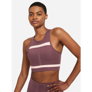 Спортивний топ Nike W Nk Df Swsh Ll Rundvsn Bra DD1101-646 M (195239598524) ТОП в Черкасах