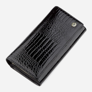 Кошелек ST Leather Accessories 18426 Черный лучшая модель в Черкассах