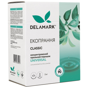 Концентрированный бесфосфатный стиральный порошок Delamark Universal 3 кг (4820152330017) в Черкассах