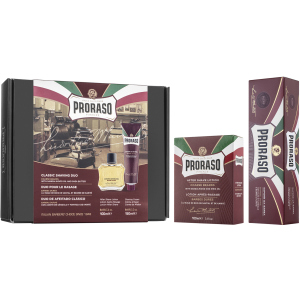 Подарочный набор для бритья Proraso Деликатное бритье и уход для жесткой щетины с сандаловым маслом и маслом дерева Ши Крем 150 мл + Лосьон 100 мл (8004395004775) лучшая модель в Черкассах