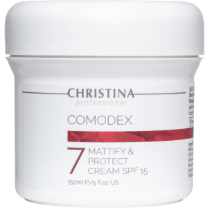 Матирующий защитный крем Christina Comodex Mattify & Protect Cream SPF 15 150 мл (7290100366424) ТОП в Черкассах