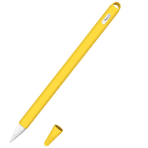 Чохол TPU Goojodoq Hybrid Ear для стілуса Apple Pencil 2 Yellow краща модель в Черкасах