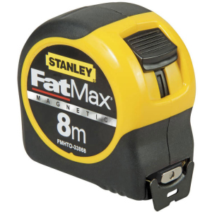 Рулетка измерительная Stanley FatMax Blade Armor с магнитным крючком 8 м х 32 мм (FMHT0-33868) ТОП в Черкассах