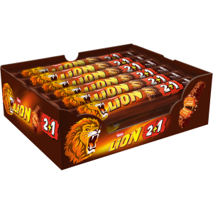 Упаковка батончиків Lion Кінг 2+1 90 г х 24 шт (7613036731720) в Черкасах