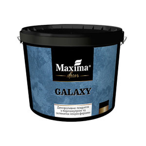 Декоративне покриття з перламутром та скляними мікросферами Galaxy Maxima Decor - 5 кг (45644) ТОП в Черкасах