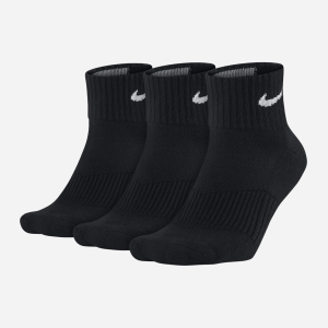 Шкарпетки Nike Perf Cush Qt 3Pr SX4703-001 S (34-38) 3 пари Чорні (884726565032) краща модель в Черкасах
