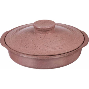 Сковородка с ручками и крышкой GF Champion Stone Granit Series 280 мм (SGS00006) в Черкассах