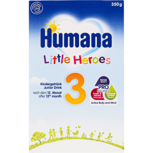 Молочная сухая смесь Humana Little Heroes 3 350 г (4031244705167) лучшая модель в Черкассах