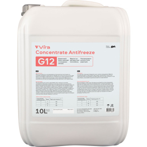 Жидкость охлаждающая Vira Concentrate Antifreeze G12 красная 10 л (VI4001) лучшая модель в Черкассах