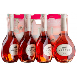 Вино Mateus Rose Multi-Pack рожеве напівсухе 0.25 л 4 шт 11% (5601012011425) краща модель в Черкасах