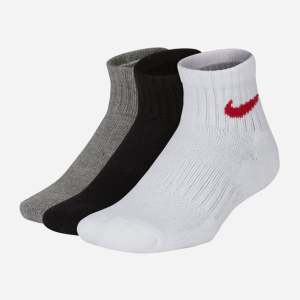 Набір шкарпеток Nike Y Nk Everyday Cush Ankle 3Pr SX6844-901 M (38-42) 3 пари (192499652034) рейтинг