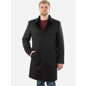 Пальто Eterno LA707-60B 60 (177-182 см) Чорне ТОП в Черкасах
