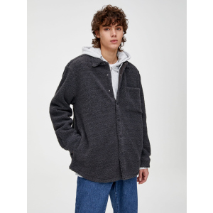 Куртка-сорочка Pull & Bear 9474/510/809 XL Графіт (09474510809056) в Черкасах