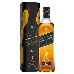 купити Віскі Johnnie Walker Black label 12 років витримки 0.7 л 40% у металевій упаковці (5000267181431)