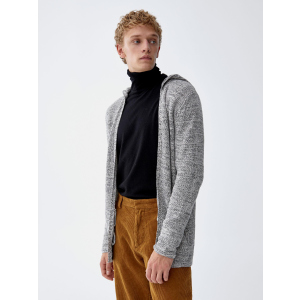 Кардиган Pull & Bear XAZ217377APSX M Белый/Черный (DD8000004572857) лучшая модель в Черкассах