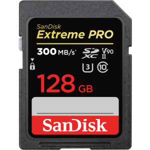 SanDisk Extreme PRO SDXC 128GB Class 10 UHS-II V90 (SDSDXDK-128G-GN4IN) ТОП в Черкасах