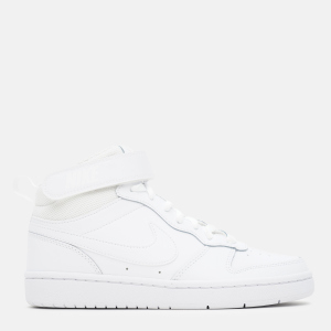 Кроссовки детские Nike Court Borough Mid 2 (Gs) CD7782-100 35 (4Y) Белые (193152386495) ТОП в Черкассах