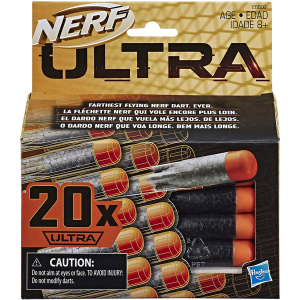 Комплект из 20 стрел для бластеров Hasbro Nerf Ultra (E6600)