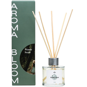 Аромадиффузор для дома Aroma Bloom Woody scent Аромат леса 100 мл (8690954163498) лучшая модель в Черкассах