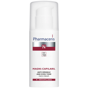 Активний крем проти зморшок для обличчя Pharmaceris N Magni-Capilaril SPF10 50 мл (5900717152519) надійний