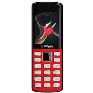 Мобільний телефон Sigma mobile X-style 24 ONYX Red краща модель в Черкасах