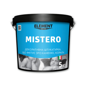 Декоративна штукатурка MISTERO ELEMENT DECOR 15 кг пластичний універсальний матеріал для оформлення інтер'єру в Черкасах