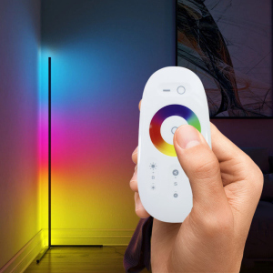 Кутовий світильник з підсвічуванням торшер Lesko YL6002 RGB+Пульт дистанційного керування підлоговий (F_7967-29272) ТОП в Черкасах