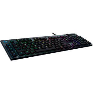 Клавиатура проводная Logitech G815 Gaming Mechanical GL Linear RGB USB Black (920-009007) надежный