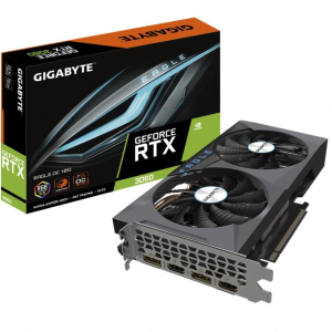 Видеокарта Gigabyte GeForce RTX 3060 EAGLE OC 12GB GDDR6 (GVN3060EAGLEOC12GD) в Черкассах