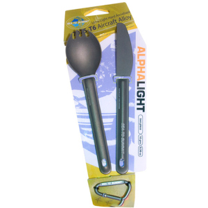 Нож + Ложка-вилка Sea To Summit Alpha Light Cutlery Set 2pc Knife, Spork ACUTALSET2 (9327868019427) в Черкассах