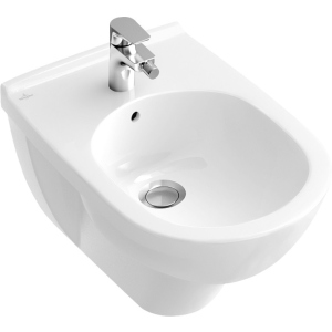 Біде підвісне VILLEROY&BOCH O.NOVO білий (без змішувача) 54600001 краща модель в Черкасах