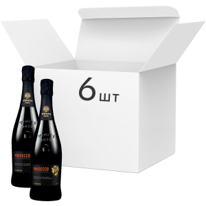 Упаковка вина ігристого Tosti Prosecco D.O.C. біле екстра-сухе 11% 0.75 л х 6 шт. (8034042196751) ТОП в Черкасах