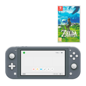 Набір Консоль Nintendo Switch Lite 32GB Grey Новий + Гра The Legend of Zelda Breath of The Wild Nintendo Switch Російська Озвучка Новий в Черкасах