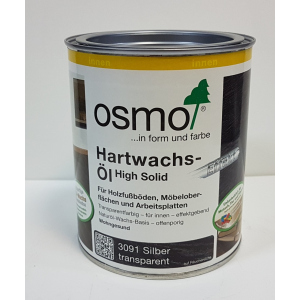 Масло с твердым воском OSMO HARTWACHS - ÖL Silber|Gold Effekt 3091 ( серебро ) 0.75 л. лучшая модель в Черкассах