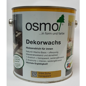 Цветное масло OSMO DEKORWACHS Transparente töne 3164 – (дуб) 2.5 л. в Черкассах