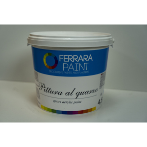 Кварцевая краска-грунт Pittura al quarzo Ferrara Paint 4.5 л ТОП в Черкассах