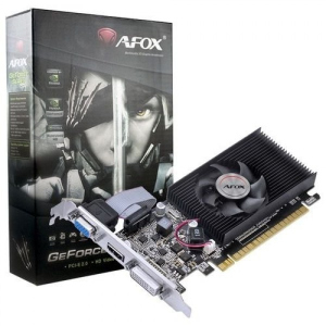 Відеокарта AFOX, GeForce 210, 1Gb GDDR3, 64-bit, VGA/DVI/HDMI, 589/1000 MHz, Low Profile (AF210-1024D3L8) надежный