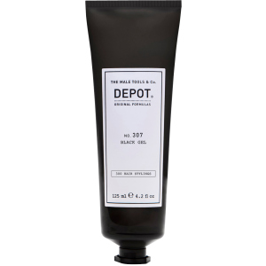 Чорний камуфляжний гель Depot 307 Black Gel 125 мл (8032274076681) ТОП в Черкасах