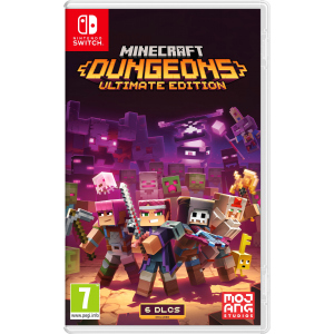 Игра Switch Minecraft Dungeons Ultimate Edition (Картридж, Russian version) (45496429096) ТОП в Черкассах