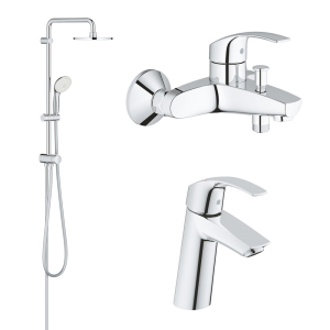 Набір змішувачів Grohe Eurosmart 123389M