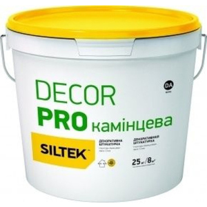 Штукатурка декоративна армована мікроволокном Siltek Decor Pro камінцева 2,0мм 25кг