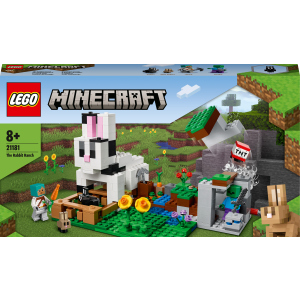 Конструктор LEGO Minecraft Кроличе Ранчо 340 деталей (21181) ТОП в Черкассах