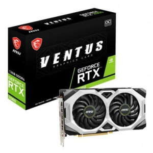 Видеокарта MSI GeForce RTX2060 12Gb VENTUS OC (RTX 2060 VENTUS 12G OC) ТОП в Черкассах