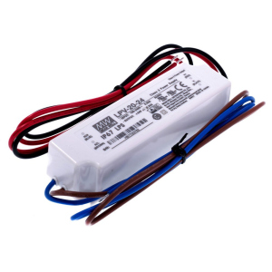 Блок живлення Mean Well 20.2W DC24V IP67 (LPV-20-24) надійний