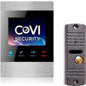 Комплект видеодомофона CoVi Security HD-06M-S + V-60 Silver (00285531) надежный