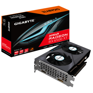 Відеокарта GIGABYTE Radeon RX 6500 XT 4Gb EAGLE (GV-R65XTEAGLE-4GD) краща модель в Черкасах