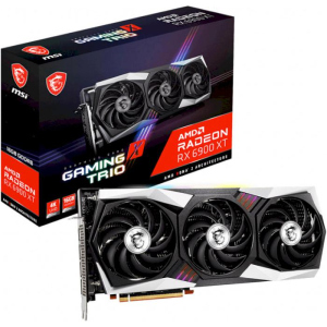 Відеокарта MSI Radeon RX 6900 XT GAMING X TRIO 16G (RX6900XT GAMING X TRIO 16G) краща модель в Черкасах