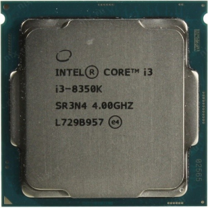 хорошая модель Процессор Intel Core i3 8350K 4,00GHz/8Mb/8GT/s (SR3N4) s1151, tray